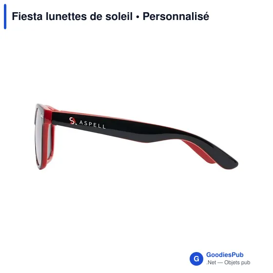 Lunettes de soleil personnalisables avec logo - Fiesta - Image 5