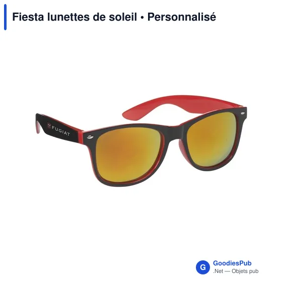 Lunettes de soleil personnalisables avec logo - Fiesta - Image 6