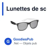 Lunettes de soleil personnalisables avec logo - Fiesta - Miniature 9
