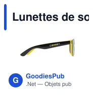Lunettes de soleil personnalisables avec logo - Fiesta - Miniature 10