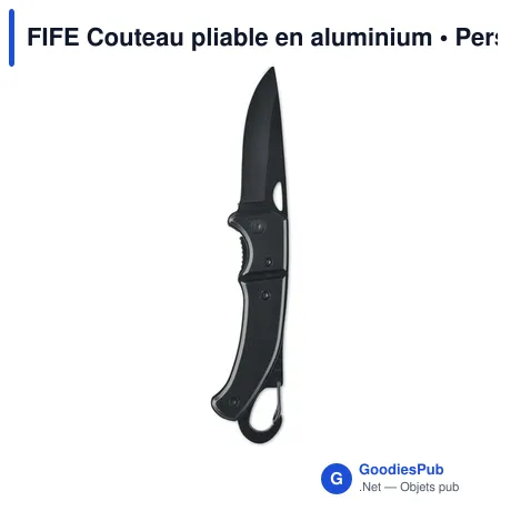 FIFE Couteau pliable en aluminium
