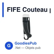 FIFE Couteau pliable en aluminium - Miniature 2