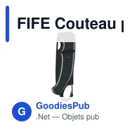 FIFE Couteau pliable en aluminium - Miniature 4