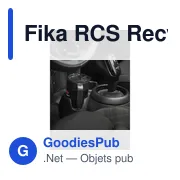 Gobelet thermos personnalisable Fika RCS en acier inoxydable recycléavec logo - Miniature 2