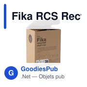 Gobelet thermos personnalisable Fika RCS en acier inoxydable recycléavec logo - Miniature 4