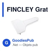 FINCLEY Grattoir en plastique - Miniature 2