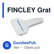 FINCLEY Grattoir en plastique - Miniature 3