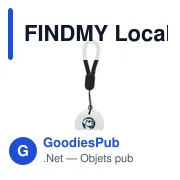 Traceur GPS personnalisable FINDMY avec logo pour objets publicitaires - Miniature 3