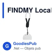 Traceur GPS personnalisable FINDMY avec logo pour objets publicitaires - Miniature 4