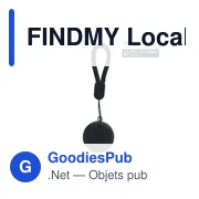 Traceur GPS personnalisable FINDMY avec logo pour objets publicitaires - Miniature 6