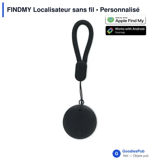 Traceur GPS personnalisable FINDMY avec logo pour objets publicitaires - Image 6