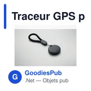 Traceur GPS personnalisable FINDMY avec logo pour objets publicitaires - Miniature 10