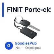 FINIT Porte-clé anti-perte en bambou - Miniature 3