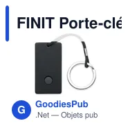 FINIT Porte-clé anti-perte en bambou - Miniature 4