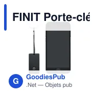 FINIT Porte-clé anti-perte en bambou - Miniature 5