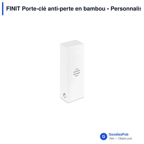 FINIT Porte-clé anti-perte en bambou - Image 7