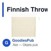 Jeu d'adresse personnalisable Finnish Throwing Game avec logo - Miniature 2