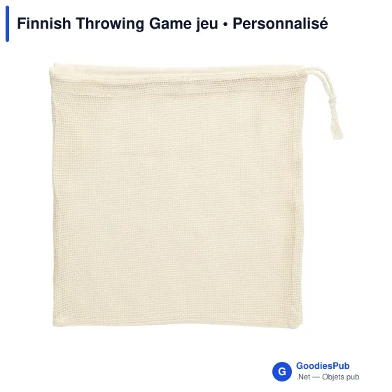Jeu d'adresse personnalisable Finnish Throwing Game avec logo - Image 2