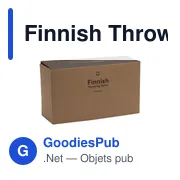 Jeu d'adresse personnalisable Finnish Throwing Game avec logo - Miniature 4