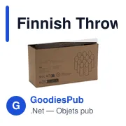 Jeu d'adresse personnalisable Finnish Throwing Game avec logo - Miniature 5