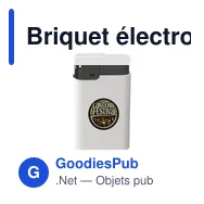 Briquet électronique personnalisable avec logo - FireLight - Miniature 3