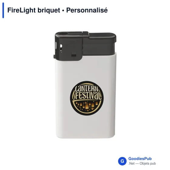 Briquet électronique personnalisable avec logo - FireLight - Image 3