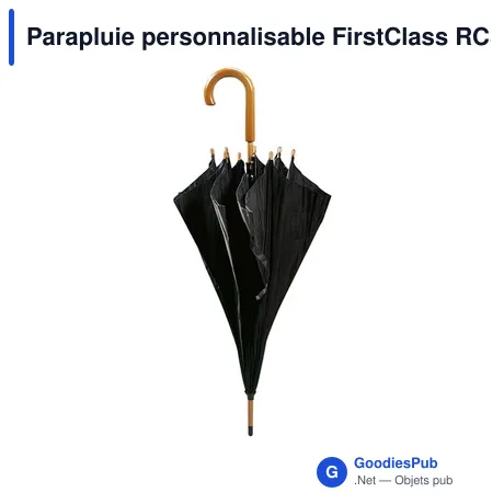 Parapluie personnalisable FirstClass RCS RPET 23 inch avec logo