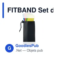 FITBAND Set de 4 bandes fitness TPE - Miniature 1