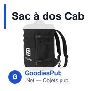 Sac à dos Cabin Flight personnalisable avec logo - FitFly GRS - Miniature 2