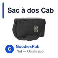 Sac à dos Cabin Flight personnalisable avec logo - FitFly GRS - Miniature 3