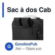 Sac à dos Cabin Flight personnalisable avec logo - FitFly GRS - Miniature 8