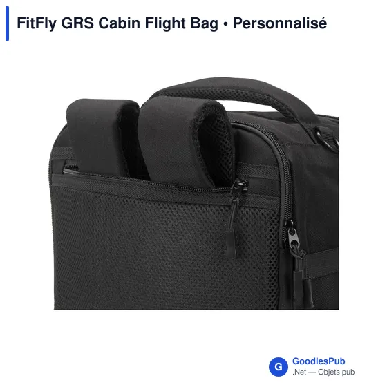 Sac à dos Cabin Flight personnalisable avec logo - FitFly GRS - Image 8