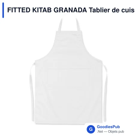 FITTED KITAB GRANADA Tablier de cuisine ajustable