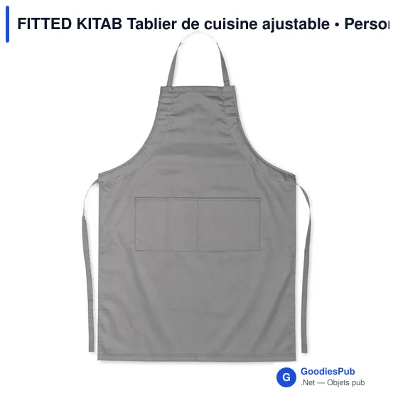 FITTED KITAB GRANADA Tablier de cuisine ajustable - Image 3