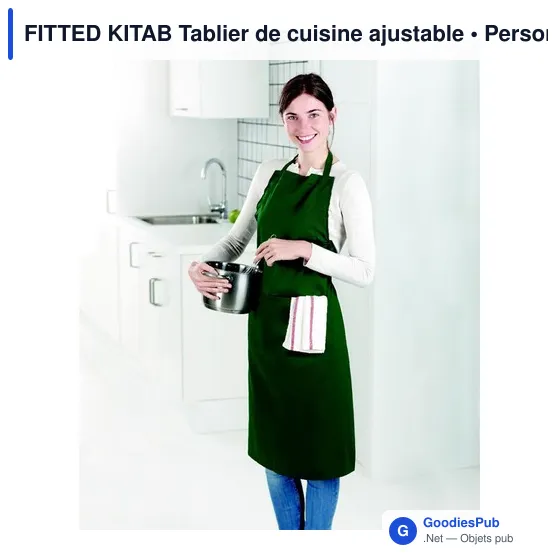 FITTED KITAB GRANADA Tablier de cuisine ajustable - Image 5
