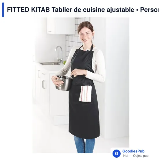 FITTED KITAB GRANADA Tablier de cuisine ajustable - Image 8