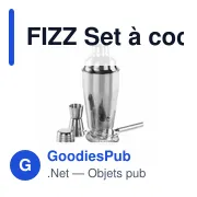 FIZZ Set à cocktail de luxe - Miniature 2