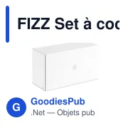 FIZZ Set à cocktail de luxe - Miniature 4