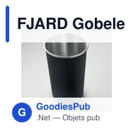 FJARD Gobelet en inox recyclé - Miniature 3