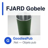 FJARD Gobelet en inox recyclé - Miniature 6