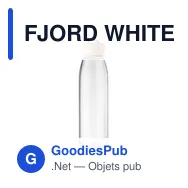 FJORD WHITE Flacon en verre 500 ml - Miniature 2