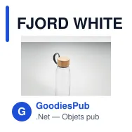 FJORD WHITE Flacon en verre 500 ml - Miniature 7