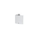Variante blanc - Flacon personnalisable en acier inoxydable recyclé avec logo - Flacon Lindog