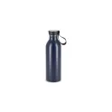 Variante Bleu foncé - Gourde personnalisable 500 ml en acier inoxydable recyclé avec logo - Lucy