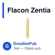 Flacon Zentia - Miniature 1