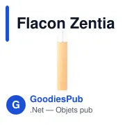 Flacon Zentia - Miniature 2