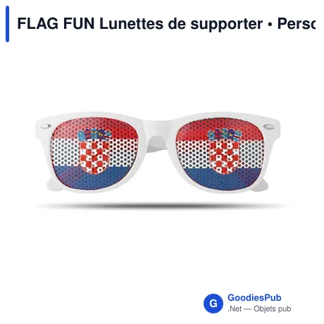 FLAG FUN Lunettes de supporter