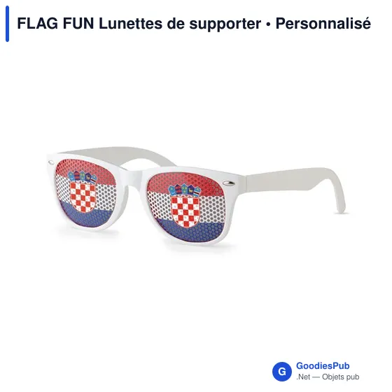FLAG FUN Lunettes de supporter - Image 2