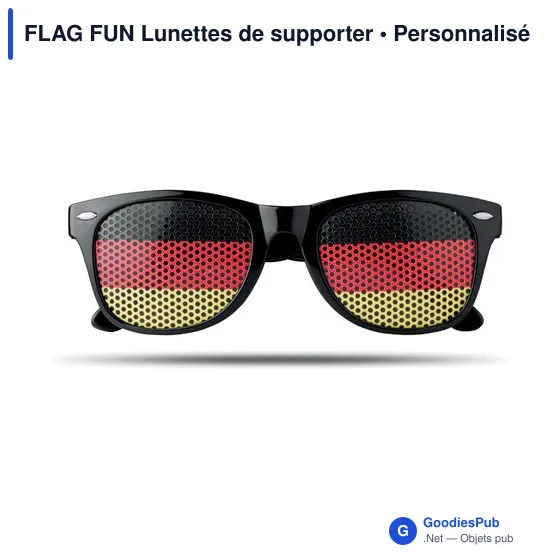 FLAG FUN Lunettes de supporter - Image 3