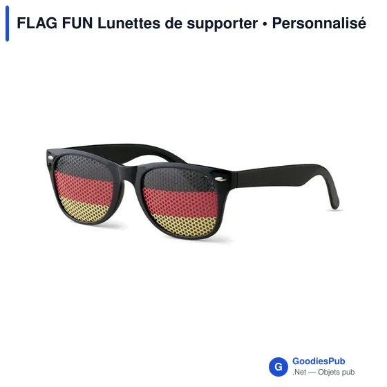 FLAG FUN Lunettes de supporter - Image 4